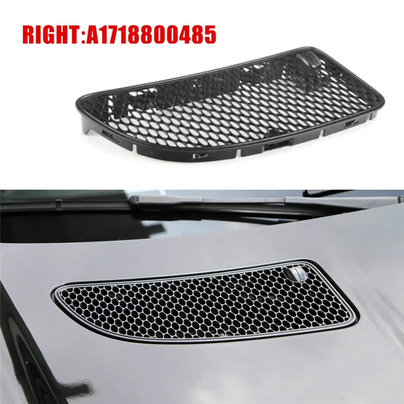 Car Front Right Hood Vent Grille for Mercedes Benz R171 SLK280 SLK300 SLK350 2005-2011 1718800485