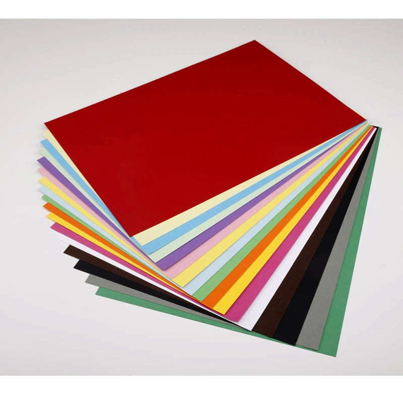 120g/m2 color printing copy paper A4 100 sheets / pack color card paper Craft Paper Thick Paperboard Cardboard