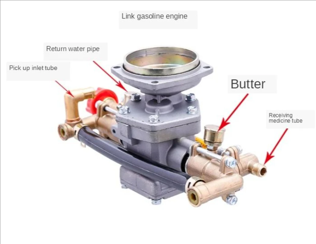 High-pressure motorized sprayer, 220V single-phase garden sprayer pump head Specialized for electric motors