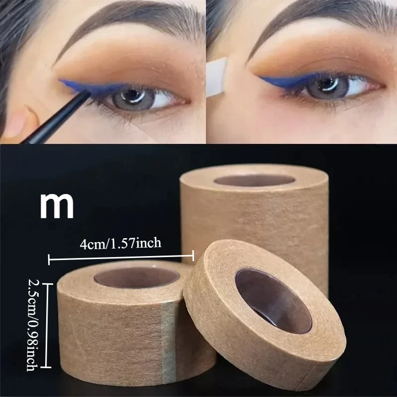 1PC 부직포 스킨 컬러 아이 섀도우 보호 스티커 테이프 통기성 천연 이중 눈꺼풀 스티커