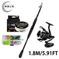 1.8m Rod Reel Set