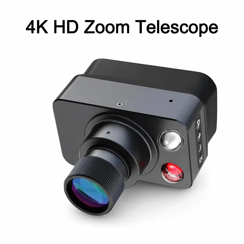 New Dual-Light Long-Focus  Digital Telescope Ideal for Camping, Birdwatching and Security Patrols