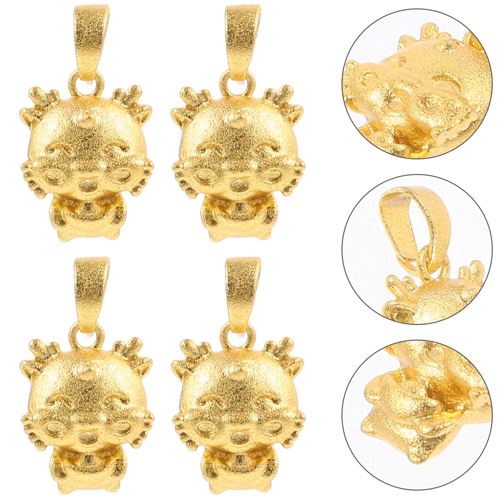 

6 шт. медные подвески в виде дракона, подвески для изготовления ожерелья «сделай сам», ювелирные изделия, ремесленная сумка, декор, винтажный стиль, подвесной орнамент