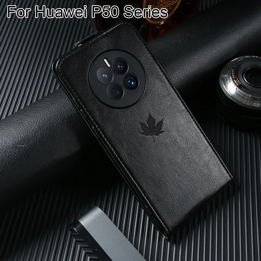

Luxury Vintage Leather Case for Huawei P50 P40 P30 P20 Pro P10 Mate 50 Pro Honor Magic 7 6 5 4 Lite Maple Phone Cover Funda