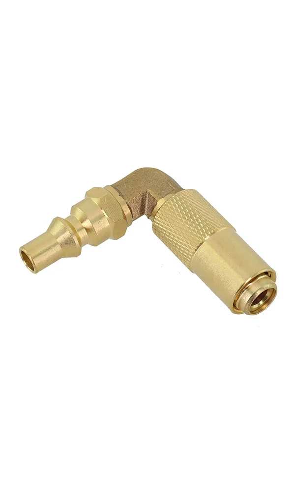Gas Quick Connector Propane Gas Adapter Secure Locking Mechanism Easy To Carry Quick Conversion Reliable Performance