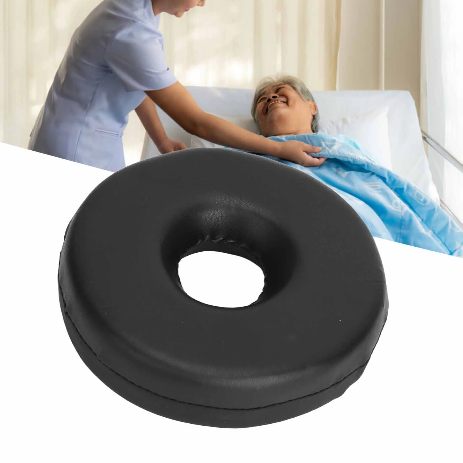 Donut  Pillow Ring Shape Sciatica Sitting Pillow Relieves Ache Multifunction Breathable for Office Chair for After Surgery