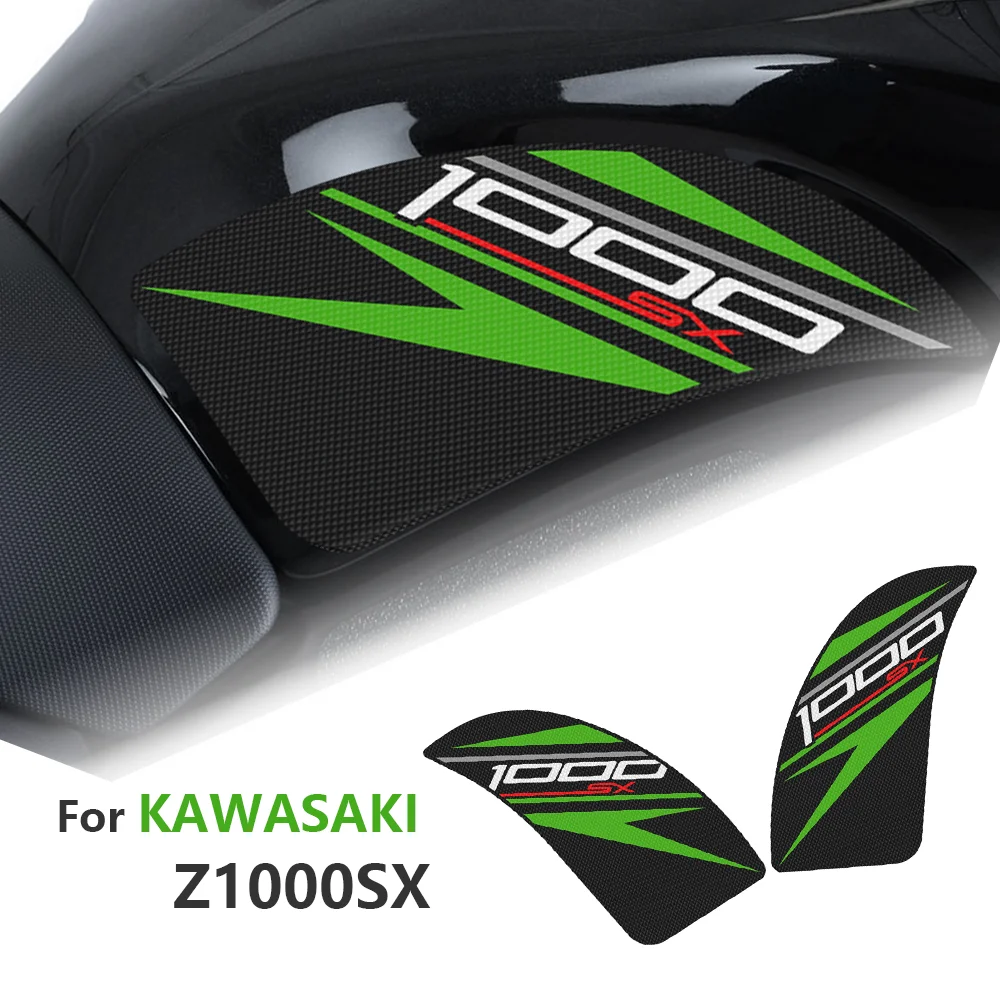 

Для KAWASAKI Z1000SX 2011-2022 коврик для захвата бака коврик для захвата боковой бак защитный коврик для колена наклейка на бак