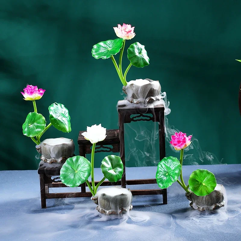 Decorative flowers Cold dish decoration Artistic conception embellishment Creative Flowers and Dry Plants Ice Sushi Decorative