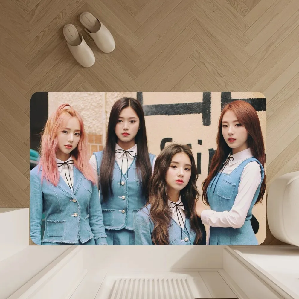 KPOP LOONA tappetino antiscivolo bagno cucina camera da letto soggiorno ingresso tappeto decorazioni per la casa