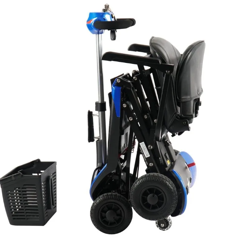 Folding elderly scooter portable, lightweight outer leisure electric lithium electric scooter