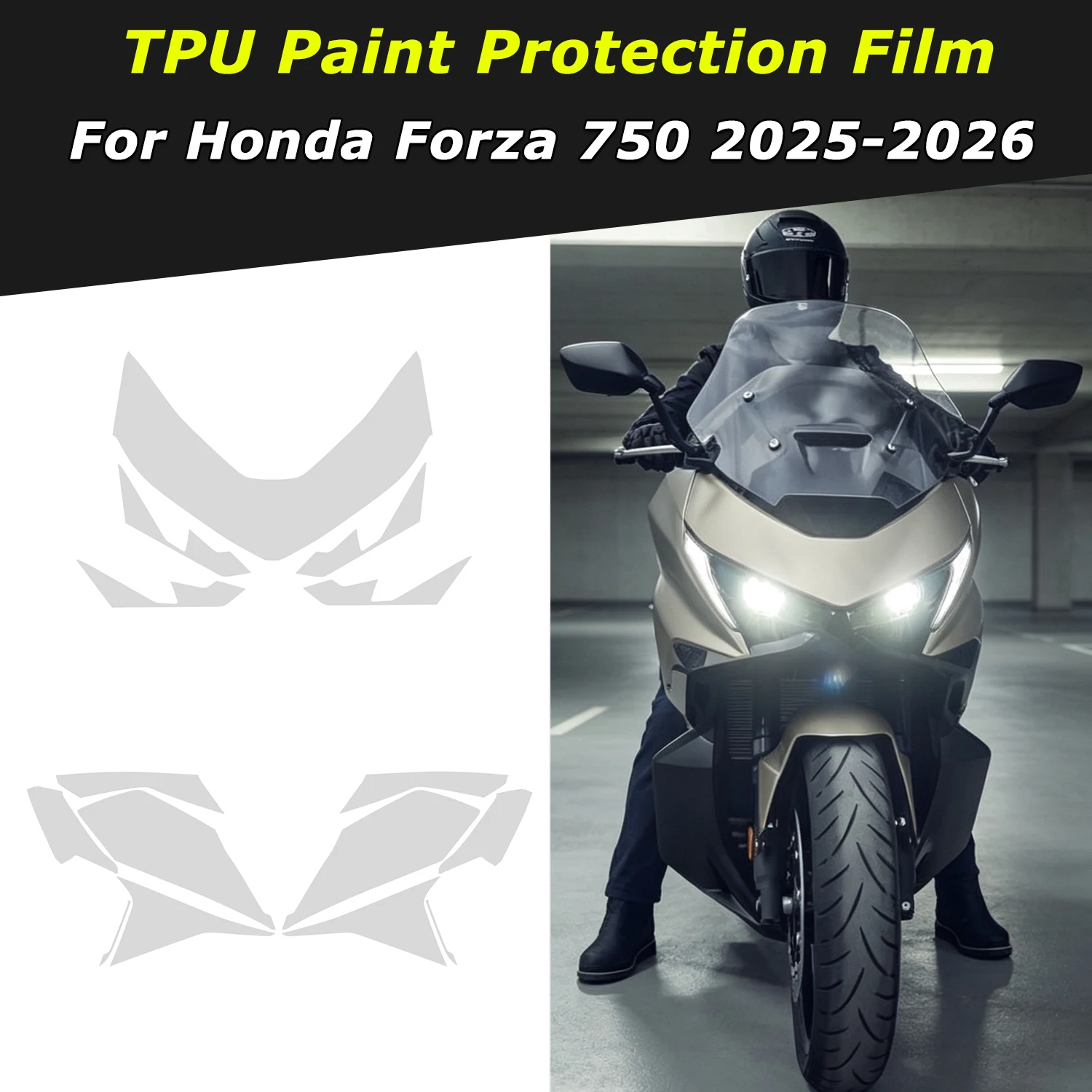 New 2026 Motorcycle Paint Protective Film TPU Stickers Protect Fairing Anti-scratch Translucent For KOVE 625 X 625x 625X