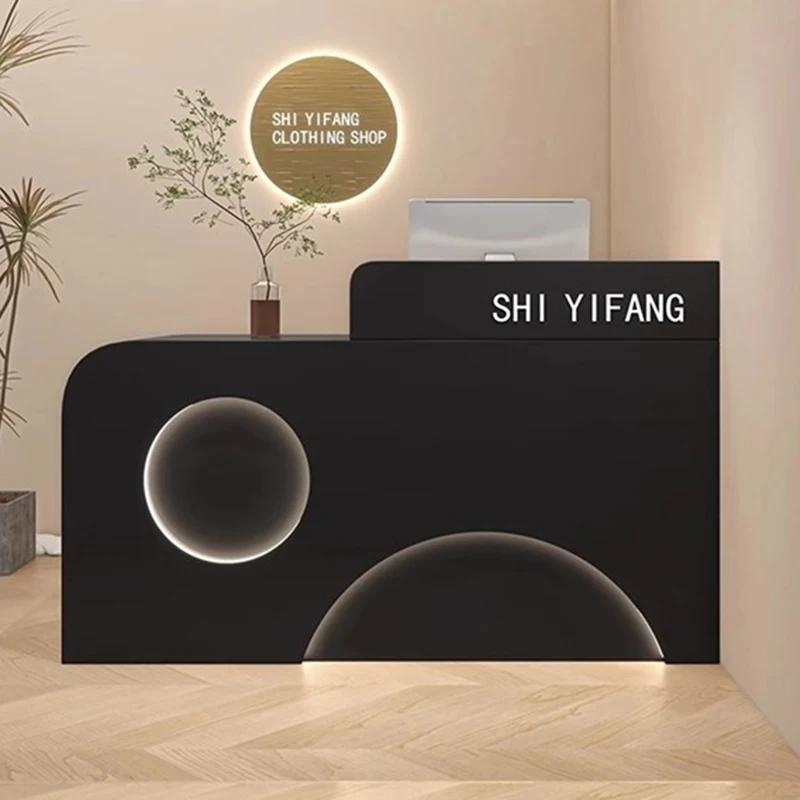 

-+-Bar Luxury Reception Desks Modern Shop Beauty Hotel Restaurant Executive Reception Desks Organizers Mostrador Lounge Furnitur