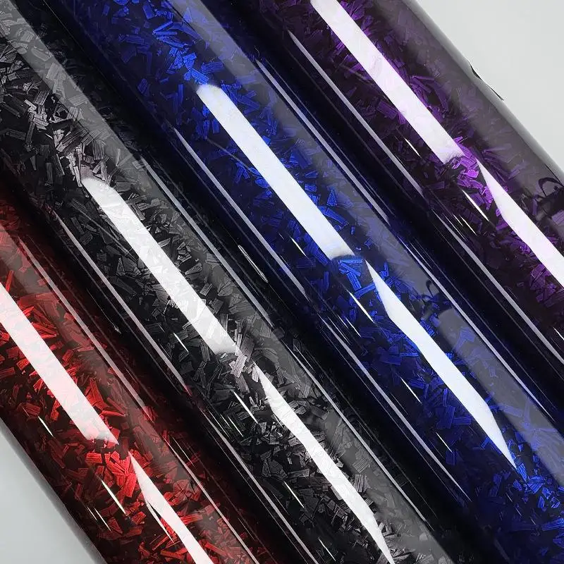 Robust Carbon Fiber Stone Vehicle Stickers, Interior Rearview Mirror Film for Complete Car Protection