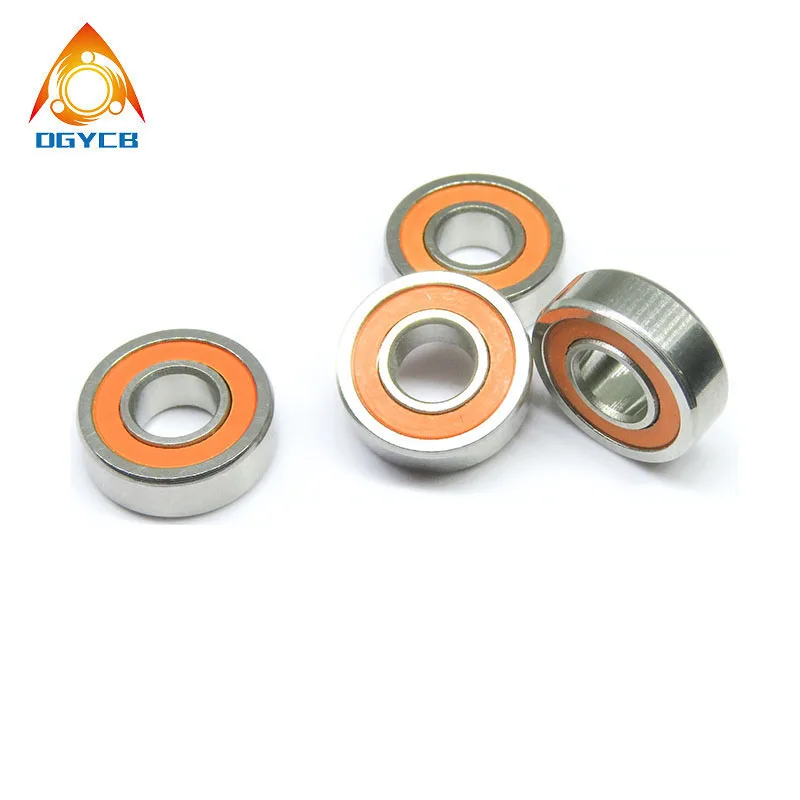 10pcs SMR125C 2OS Hybrid Ceramic Bearing 5x12x4 SM125 2RS Ceramic Bearing 5*12*4 Reel Bearing MR125RS Hobby Electric RC Bearing