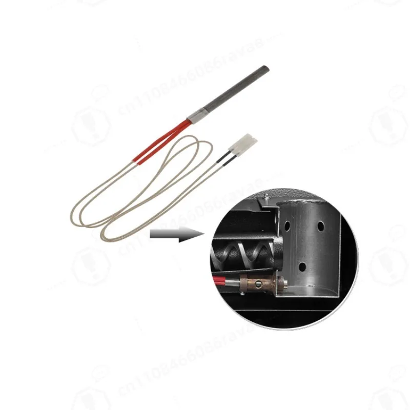 120V 200W Single Head Heating Tube High Temperature Electric Heater Replacement Parts