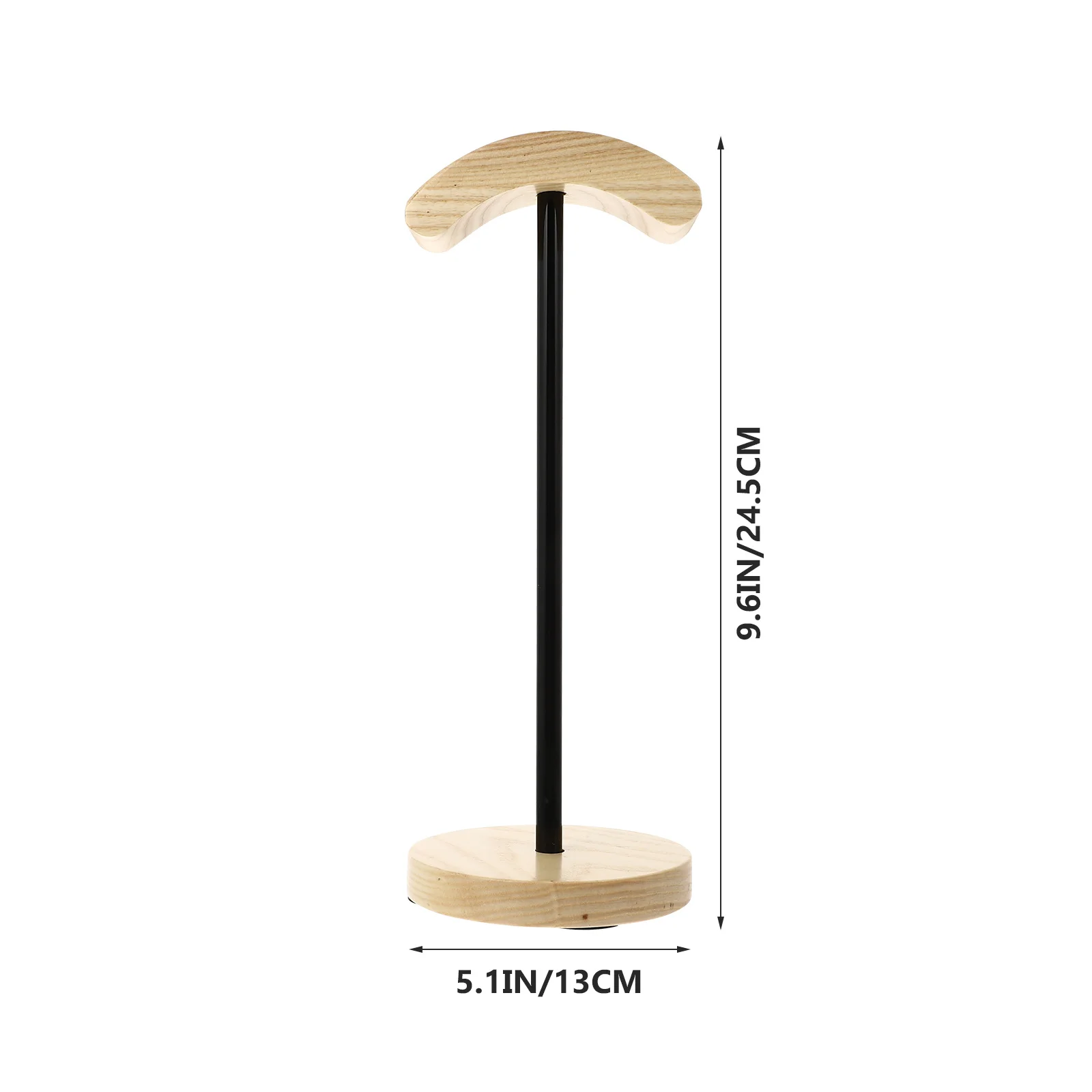 

Wooden Headset Stand Strong Support Anti-Slip Bottom Headphone Holder for Desk Storage Display Rack Mount for Home Study Room