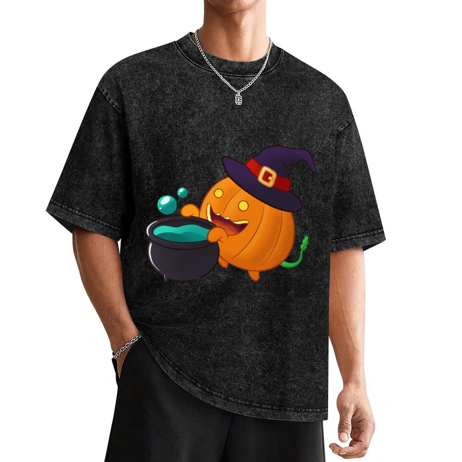 Spoopy Pumpkin Witch - Steven Universe T-Shirt plus size tops sweat cotton graphic tees mens graphic t-shirts hip hop