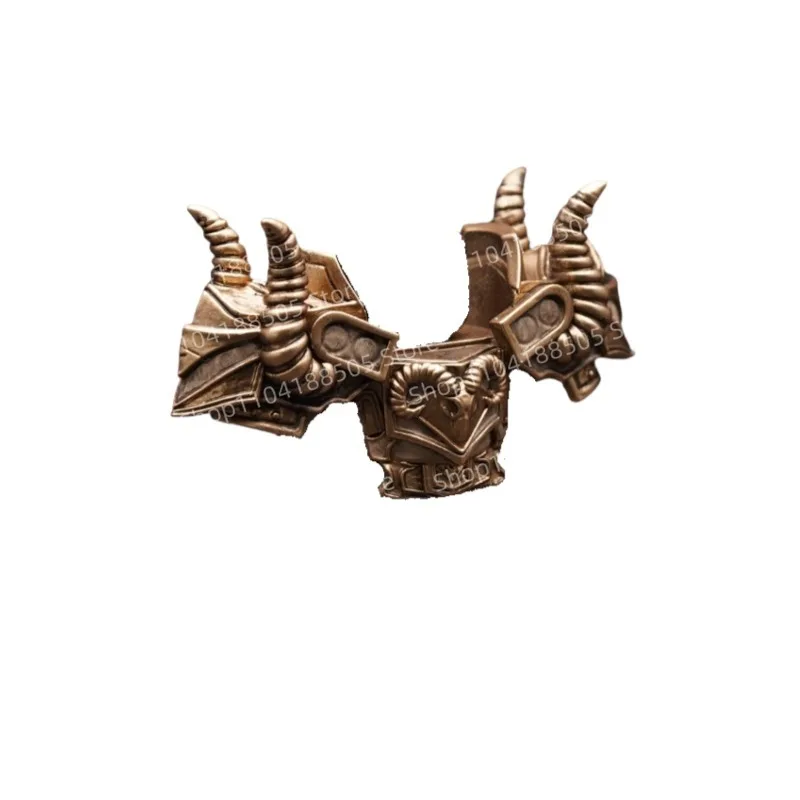 MOC 빌딩 블록 충성스러운 전사 조립 모델 장식품 만화 애니메이션 액세서리 어린이 퍼즐 장난감 선물 컬렉션