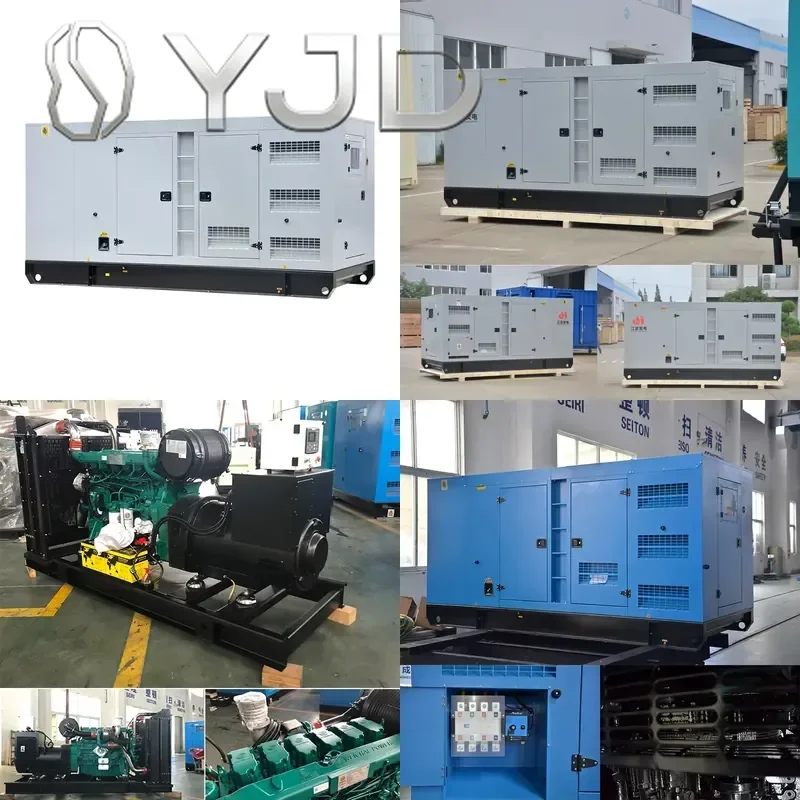 YJD Powered by Weichai China Diesel Generator 320kw 400kva Auto Start Open Frame ATS Silent Genset