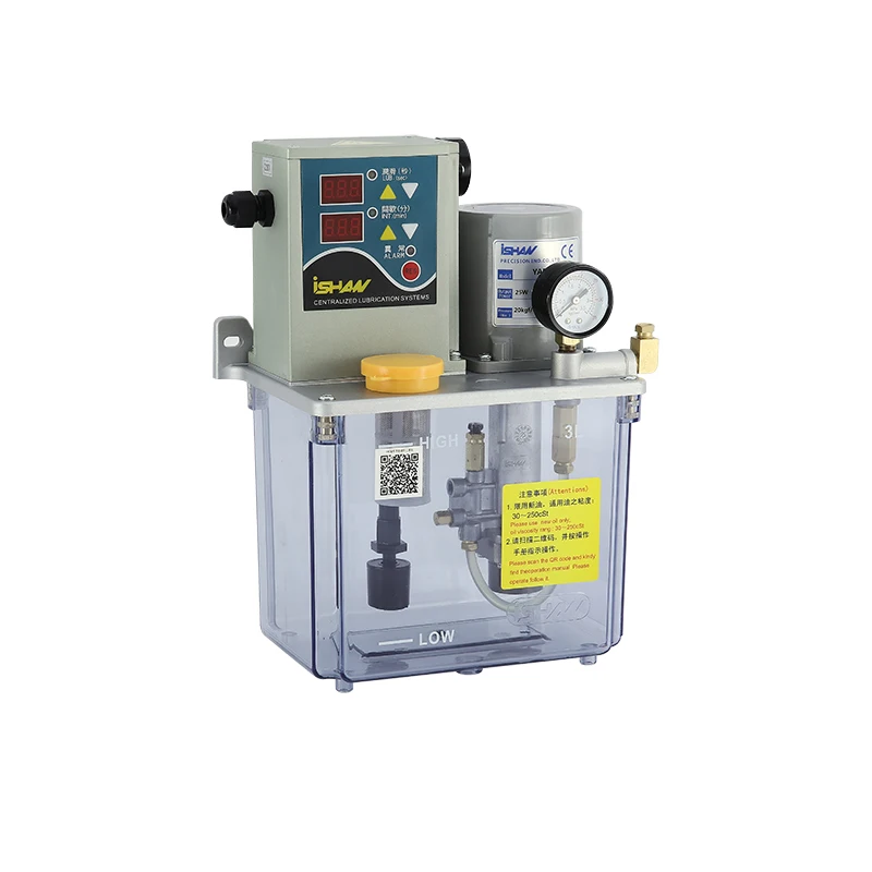 Machine Oil Lubricant YAE-A2 Thin Oil Volumetric Electric Lubricator Ishan Positive Displacement Electric Continuous Lubricator