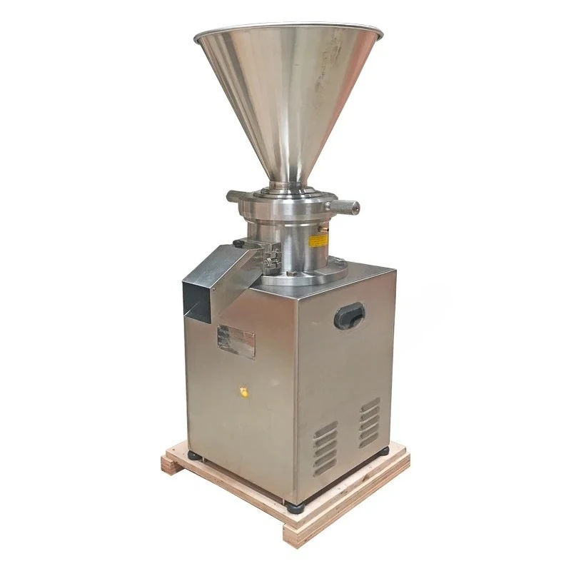New JMC80 Vertical Emulsified Colloid Mill Machine 380V Stainless Steel Grind Chocolate Betel Nut Peanut Sesame Sauce Machine