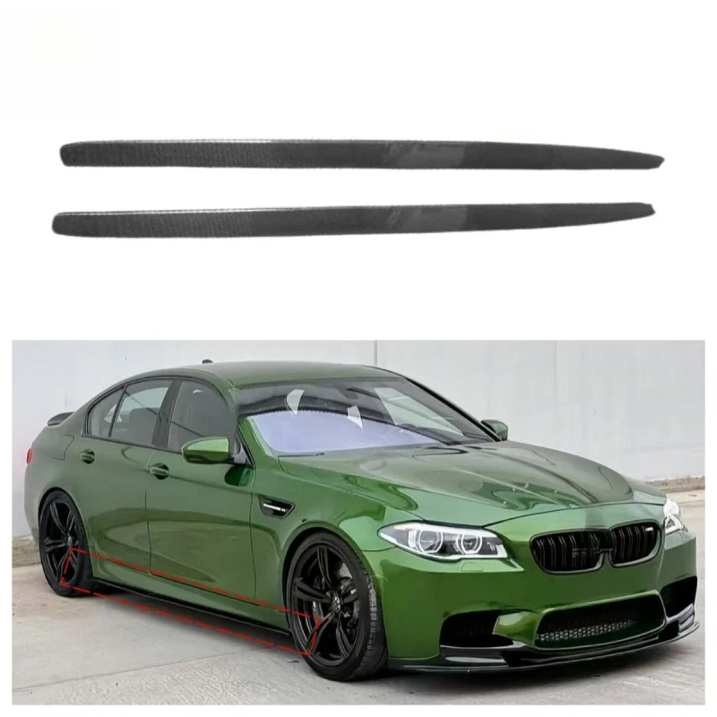 High Quality MP Style Carbon Fiber Side Skirts Body Lip Modification Accessories