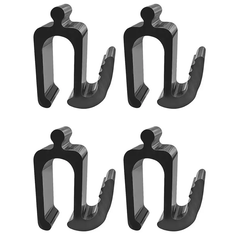Sturdy Design Station Wagon Hooks 4 Pack Multifunctional Side Hooks For Baby Strollers Space-Saving