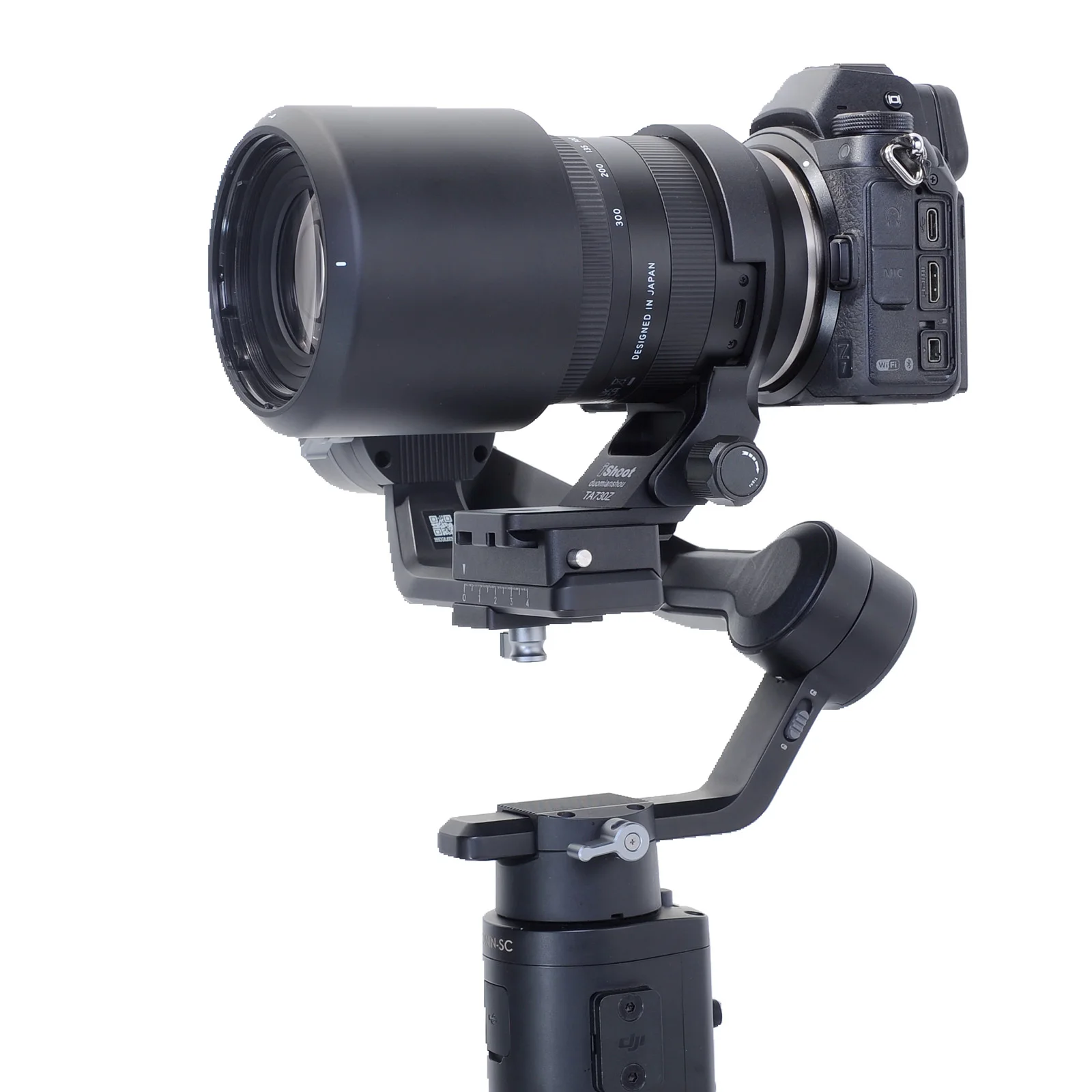 改ざん用IS-TA730Zレンズ三脚マウントリングブラケット、70-300 f/4.5-6.3 di rxd iii