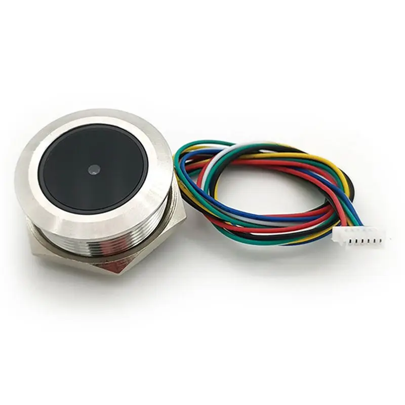 M51K-2X GM861 Metal LED Control Ring Indicator Light UART Interface 1D/2D Bar Code QR Code Barcode Reader Module