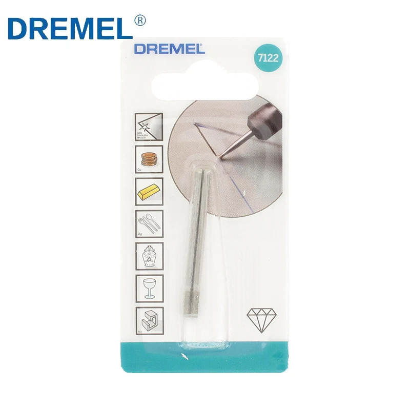 Dremel 7122 Carving Engraving Accessories Diamond Wheel Point for Fine Precision Engraving Carving Grinding Etching in glass met