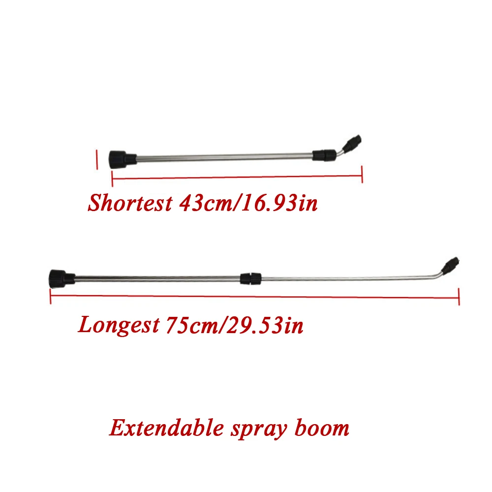 

Удлинительная насадка-штанга для садового распылителя, сменная, для ручного насоса, для полива растений, для садоводства и газонов