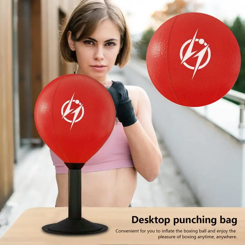 Desk Punching Bag Desktop Toys With Strong Suction Cup Fun Punch Rage Bag For Adults Desktop Games Desk Gadgets For Men Heavy