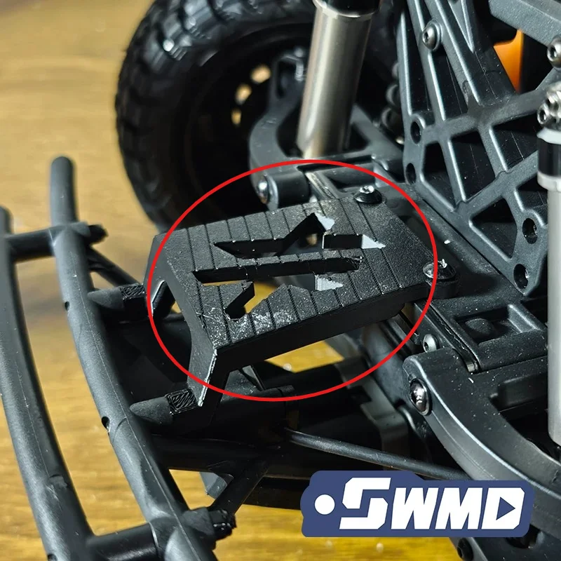 RC Front Bumper Soft Mount custom for YIKONG 4072 DF7 1/7 Short Course Truck Non Destructive New Old Version Universal Accessory