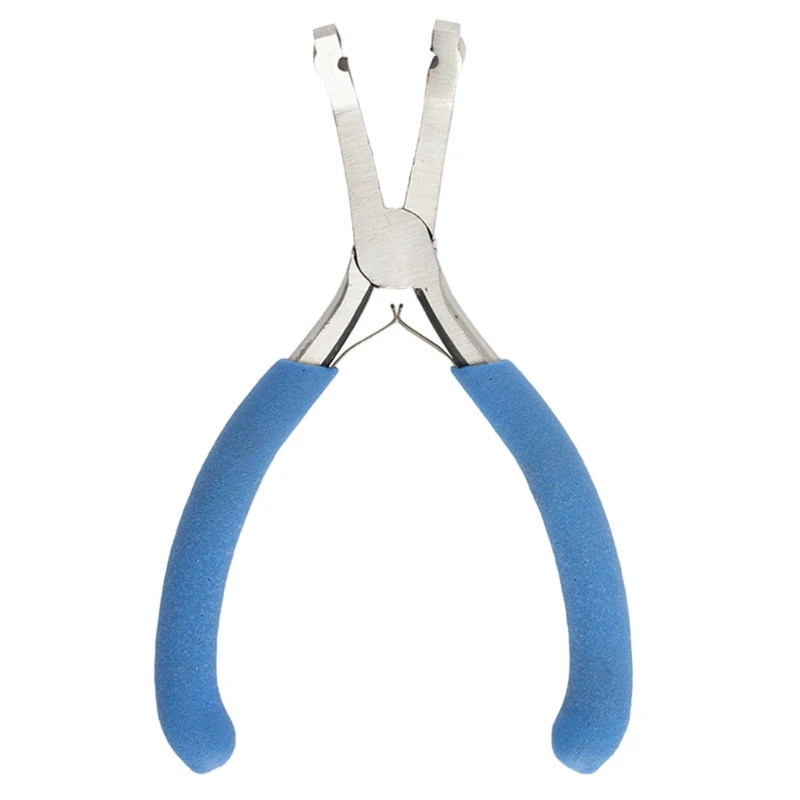 

dwan Reliable Bead Hole Tweezers Jewelry Crafting plier Wire Cutter Beading Tool