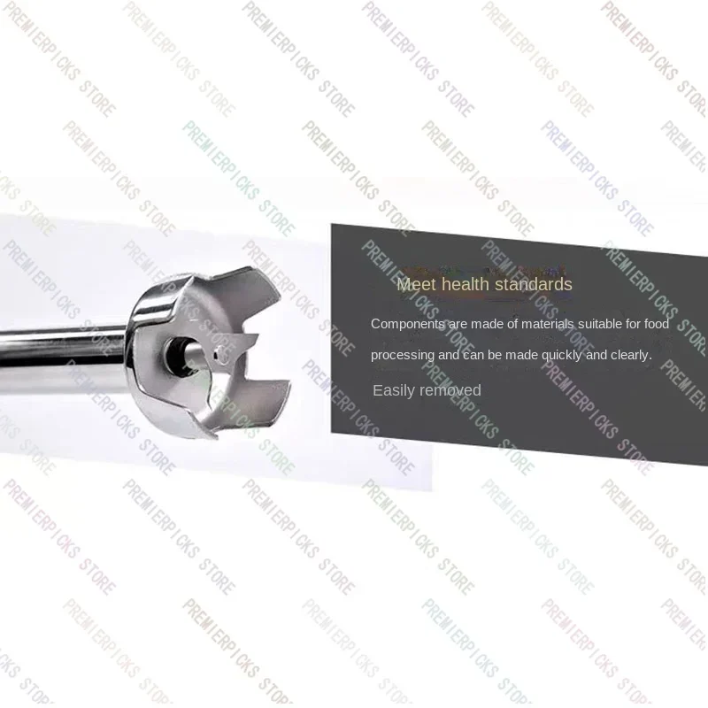 Commercial 500W Professional Blender Electric Hand Juicer 500mm Long Bar Immersion Tools