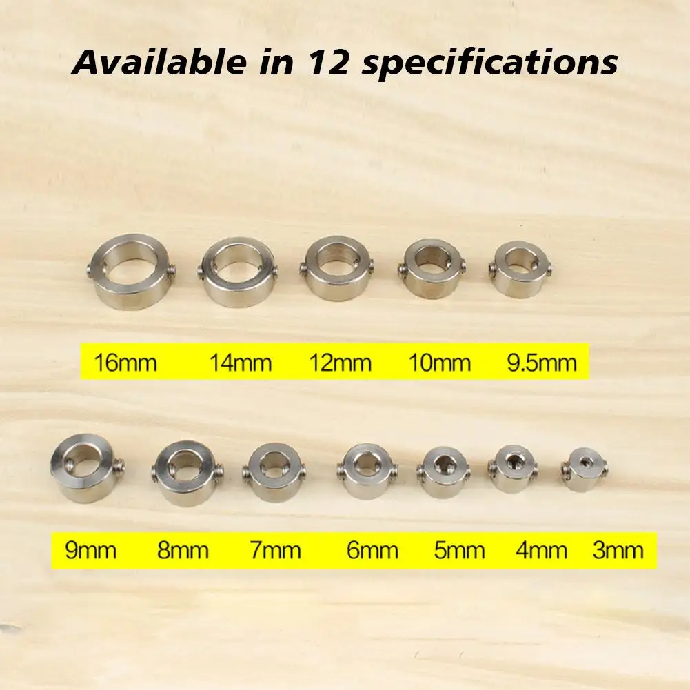 3-16Mm เจาะด้วย Allen ประแจ Double-Hole สกรูเจาะลึกความลึกของบิต Stop Collars positioner ไม้บิตเครื่องมือ