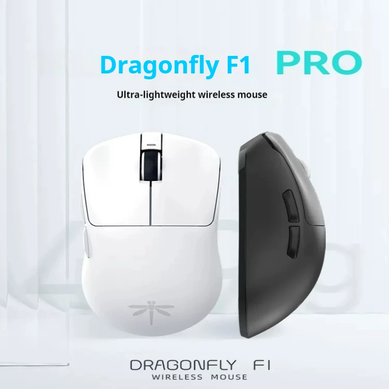 

AULA Dragonfly F1pro Беспроводная проводная мышь 2,4 г с двойным режимом, легкая, высокая производительность, длительный срок службы батареи, Рождественский подарок