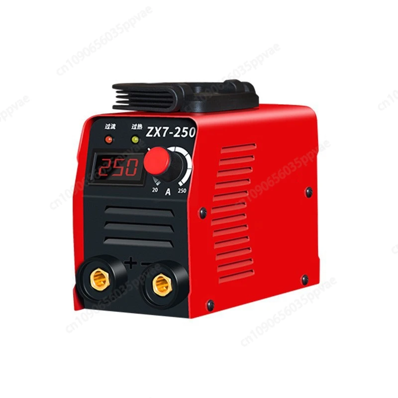 Máquina de soldadura con inversor de 110V y 250A, Mini diseño portátil estándar de EE. UU., para uso Industrial en el hogar, función de arranque en caliente