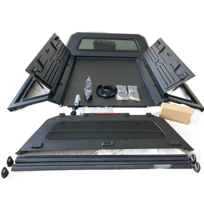 Hot Selling Aluminum Pickup Hardtop Canopy  Hilux Tundra Cover Waterproof Truck Rear Hard Top
