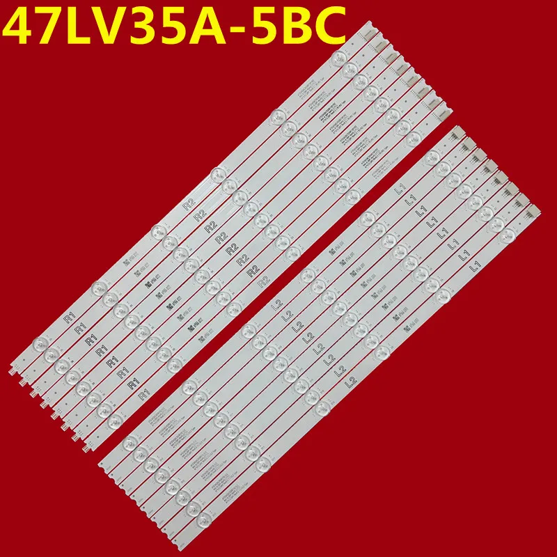 

LED Backlight Strip 47LV35A-5BC 47 V15 DRT REV0.5 1 L1 R1 L2 R2 6916L-1933A 6916L-1935A 6916L-2112A 6916L-2113A LD470DUN