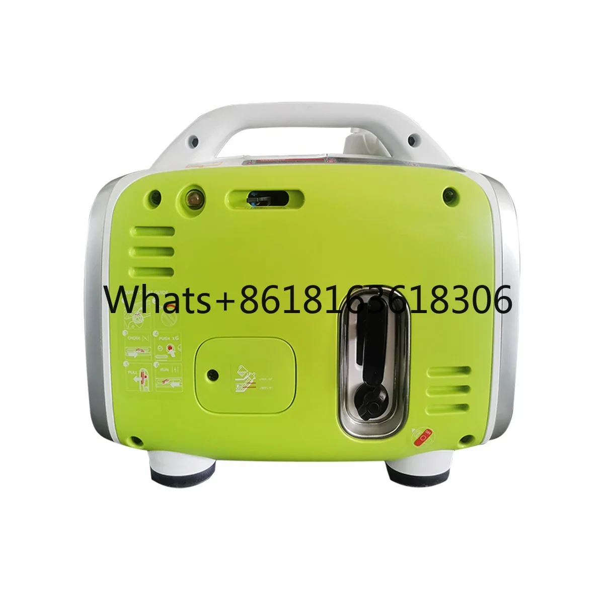 

FK-1200W Small Mini Gasoline Inverter Digital Generator with battery Power Station 2 in 1 Portable hybrid UPS