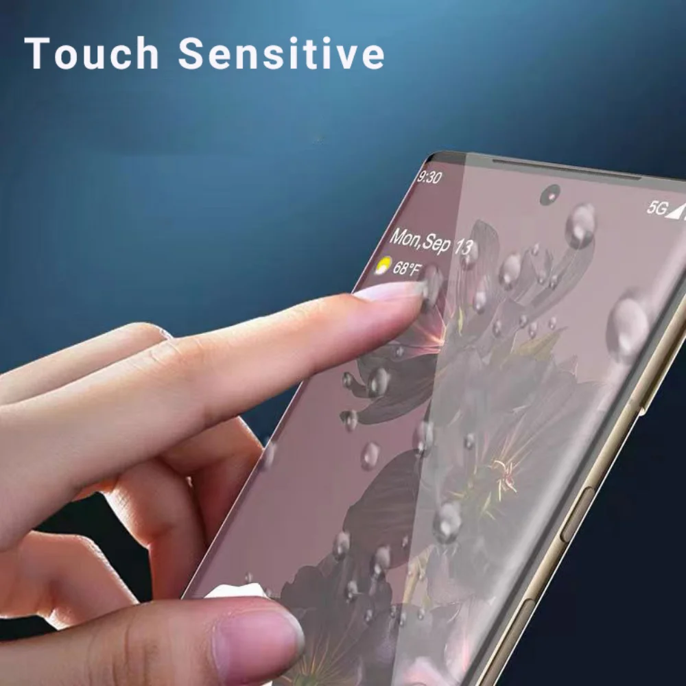 Nano Flüssigkeit UV Volle Kleber Screen Protector Für Google Pixel 7 Pro Google Pixel 7Pro 7 6A Telefon Gehärtetem Glas schutz Film