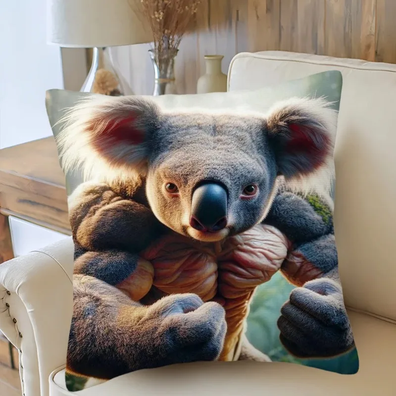 Orc Pillowcase Monster Hercules Pillow Covers Decorative Sofa Cushion Case 45x45  Printing Decor 40x40 Pillows Cover