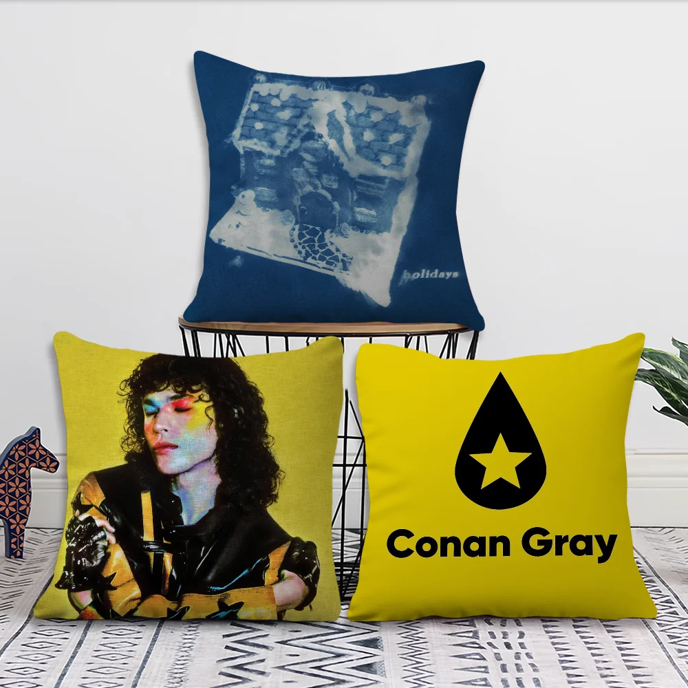 

Singer C-Conan G-Gray Holidays Decoration Room Home Sofa living Office Car Nordic Simplicity Pillow Cover