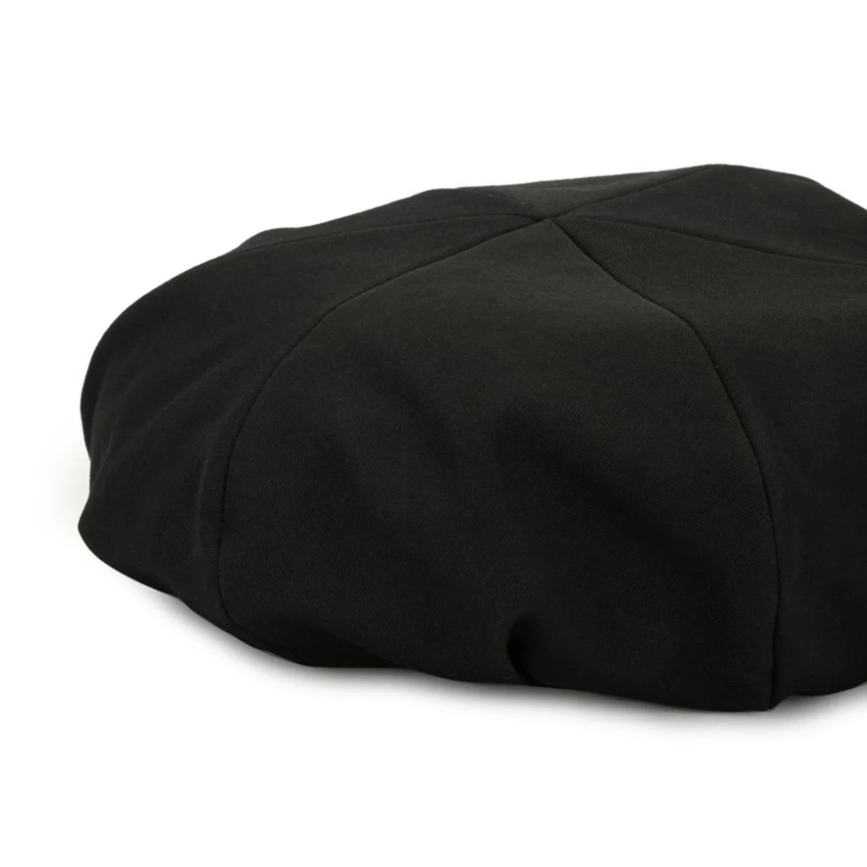 قبعة YOJI OOAK بتصميم ياباني أصلي داكن بلون سادة من الصوف الكلاسيكي #3