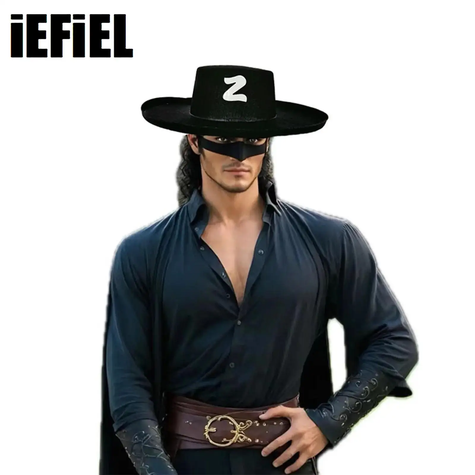 

Wide Brim Hat Role Play Gentlemen Hat Halloween Cosplay Costumes Accessories for Adults Men Stovepipe Hat St Patrick's Day Hat