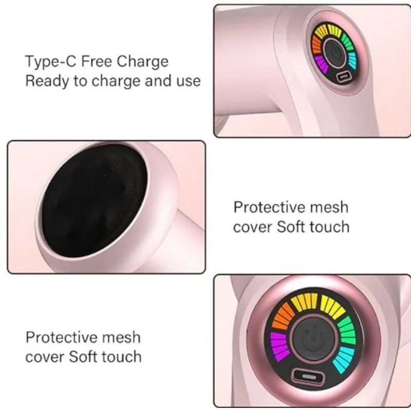 Home-charging slimming device, electric handheld for shoulders, waist, legs with multi-functional vibration.