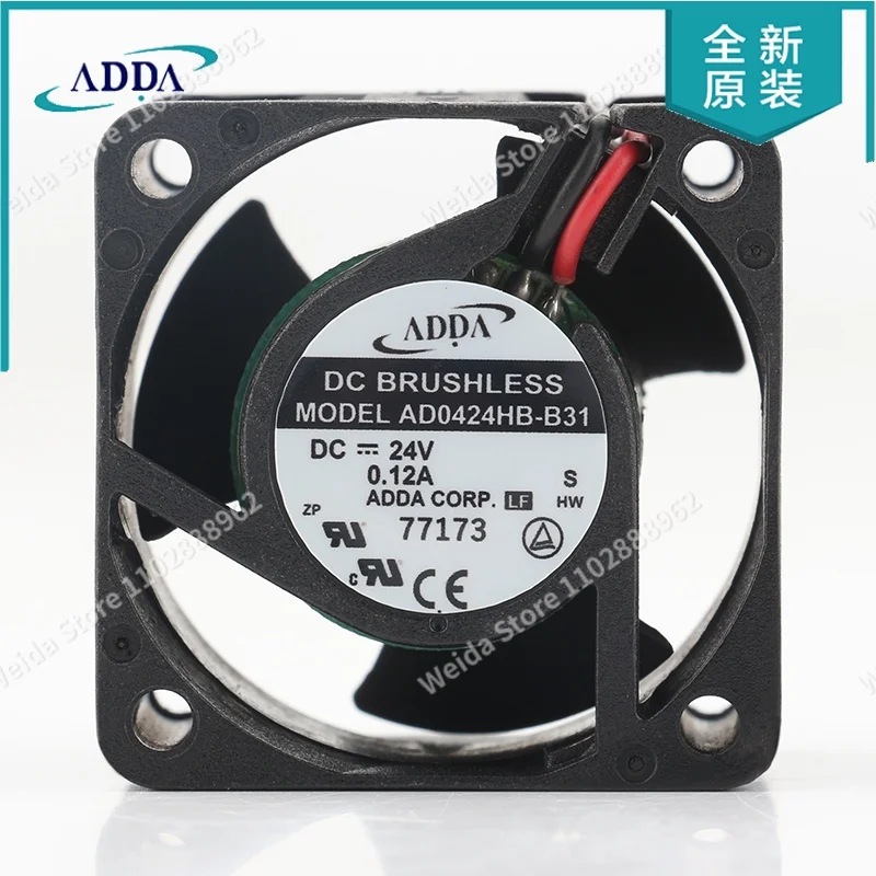 

Оригинальный продукт ADDA AD0424HB-B31 4020 24v 0.12A, вентилятор охлаждения для преобразователя частоты