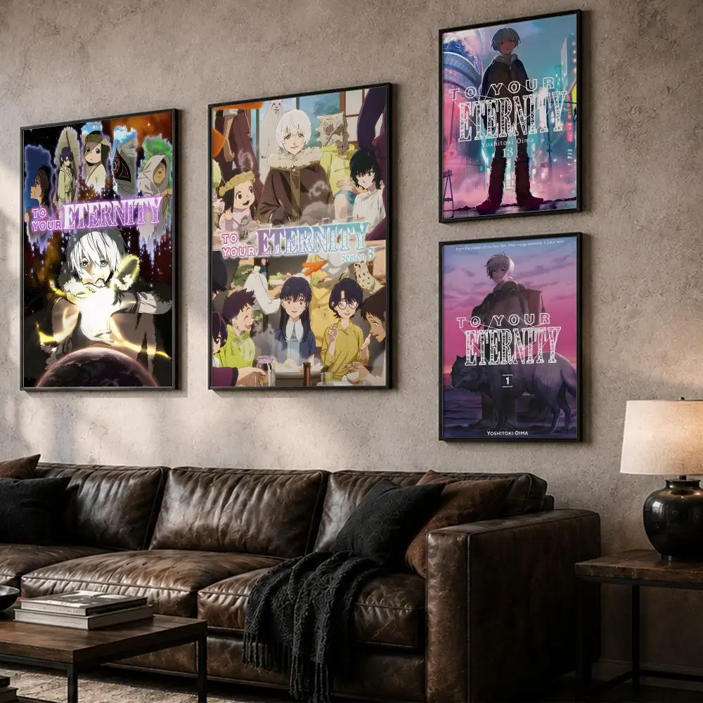Popular Anime T-To Your EternityS Painting Calligraphy Canvas Posters Wall Art for Home/Office/Dorm/Living/Bedroom