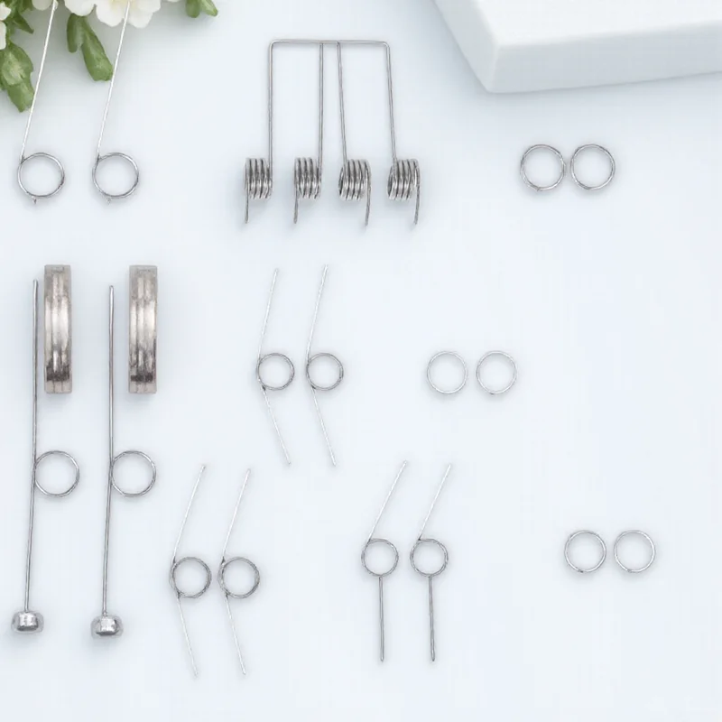 

18 Pcs Trash Can Torsion Spring Home Repair Metal Garbage Cans Springs Replacement for Bin Lid